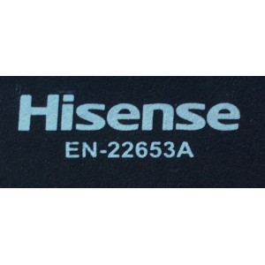 CONTROL REMOTO MARCA HISENSE / EN-22653A / 46K360M / 40K360M